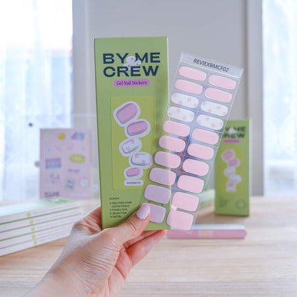She Loves Me (Floral) Semicured Gel Nail Sticker Kit