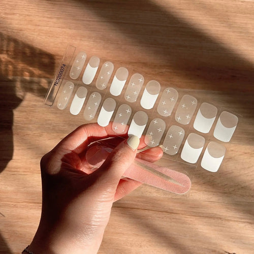 C'est La Vie Semicured Gel Nail Sticker Kit