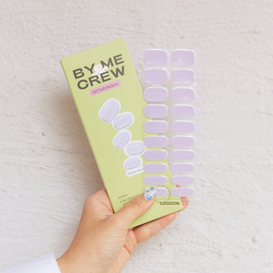 Gentle Purple (Taro) Semicured Gel Nails Kit